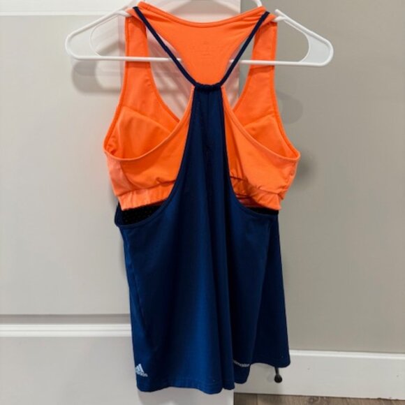 Adidas Climalite Tennis Pickleball Skort + Tank Set Navy Small - Picture 7 of 11